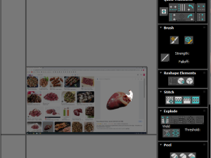 Chicken Heart 3Dモデル
