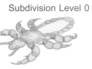 Head Louse Male 3D Model