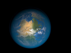 Pangea Earth 3D Model