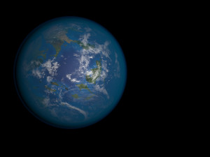 Pangea Earth 3D Model