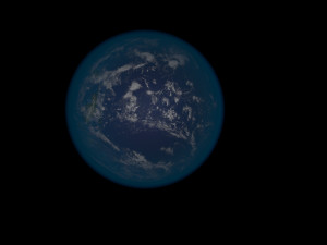 Pangea Earth 3D Model