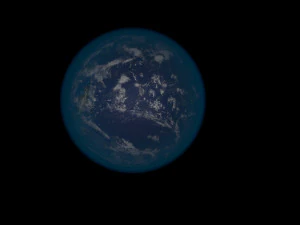 Pangea Earth 3D Model