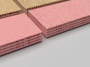 Wafer Biscuit Set 3D Model