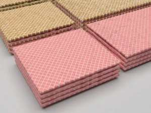Wafer Biscuit Set 3D Model