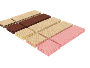 Wafer Biscuit Set 3D मॉडल