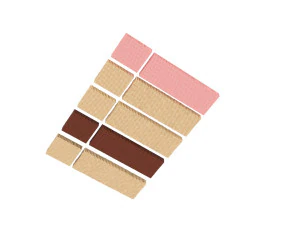 Wafer Biscuit Set 3D Model