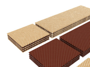 Wafer Biscuit Set 3D मॉडल