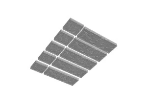 Wafer Biscuit Set 3D Model