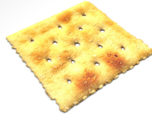 Square Cracker Modello 3D