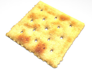 Square Cracker Model 3D