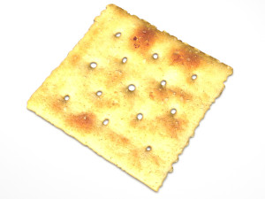 Square Cracker Model 3D