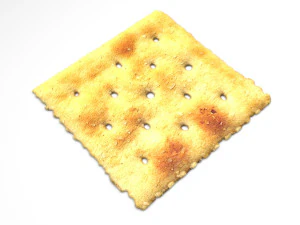 Square Cracker 3D Model