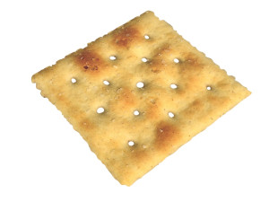 Square Cracker Model 3D
