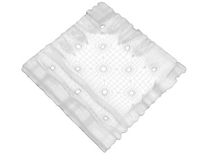 Square Cracker 3D Model