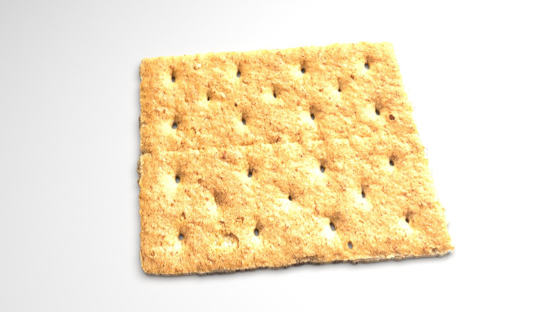 Graham Crackers 3D Модель .c4d .max .obj .3ds .fbx .stl .blend 