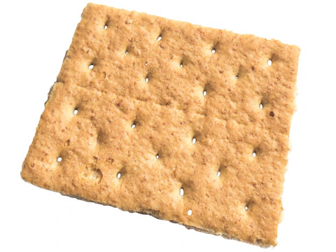 Biscoitos Graham Modelo 3D