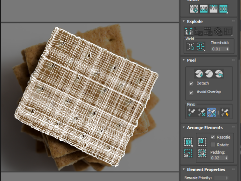 Graham Crackers 3D Модель