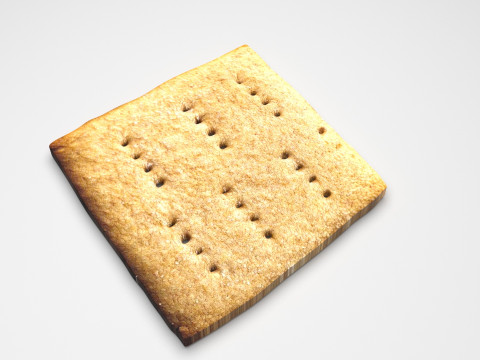 Graham Cracker 3D Model