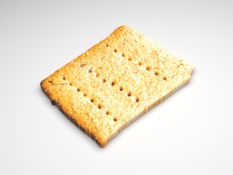 Gluten Free Graham Crackers 3D Model