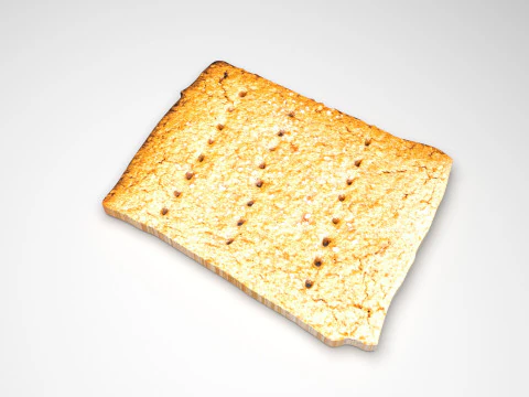Gluten Free Graham Crackers 3D Model