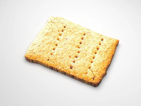 Gluten Free Graham Crackers 3D Model