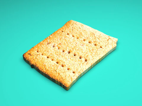 Gluten Free Graham Crackers 3D Model