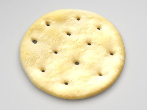 Cracker circolare Modello 3D