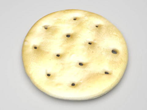 Cracker circolare Modello 3D