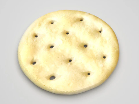 Cracker circolare Modello 3D