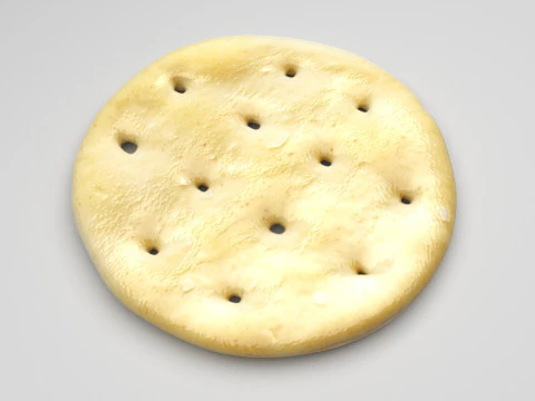 Cracker circolare Modello 3D