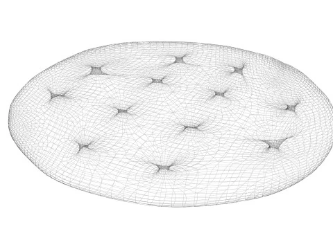 Cracker circolare Modello 3D