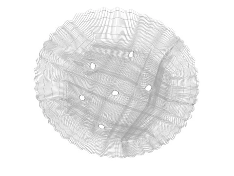 Circle Cracker 3D Model