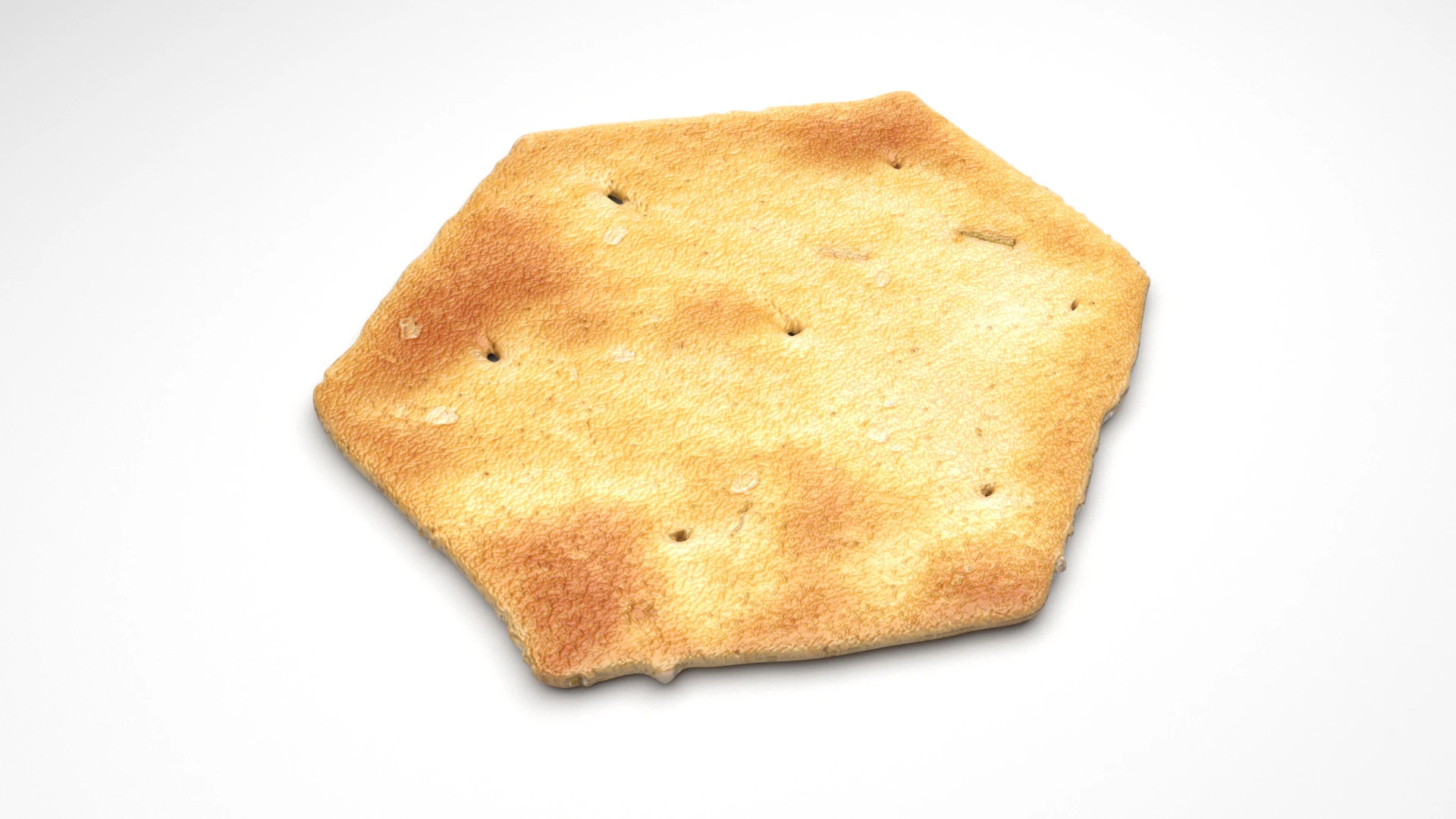 Hexagon Cracker 3D Model .c4d .max .obj .3ds .fbx .stl .blend 