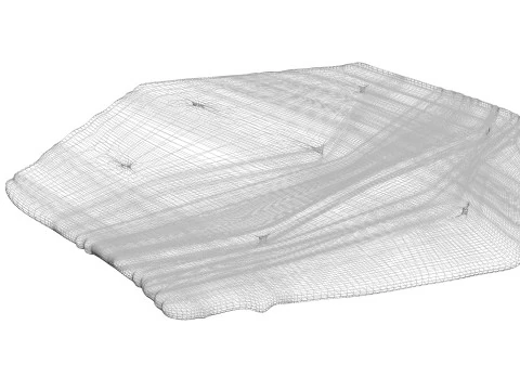 Hexagon Cracker 3D Model