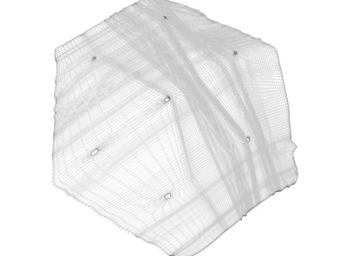 Hexagon Cracker 3D Model