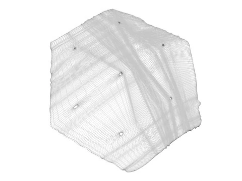 Hexagon Cracker 3D Model