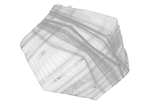 Hexagon Cracker 3D Model