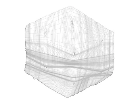 Hexagon Cracker 3D Model