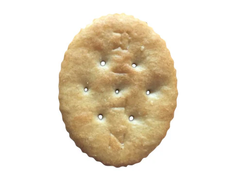 Oval Cracker 3D Model