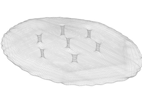 Oval Cracker 3D 모델