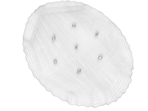 Oval Cracker 3D Model