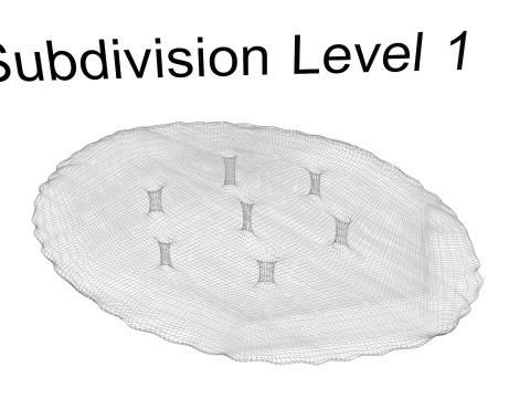 Oval Cracker 3D 모델