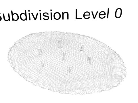Oval Cracker 3D 모델