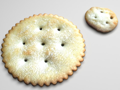 Circle Crackers 3Dモデル