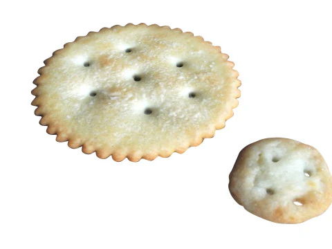 Biscoitos C&iacute;rculos Modelo 3D