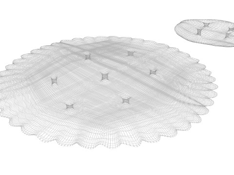 Circle Crackers Model 3D