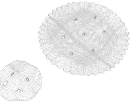 Circle Crackers Model 3D
