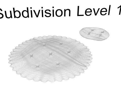 Circle Crackers Model 3D