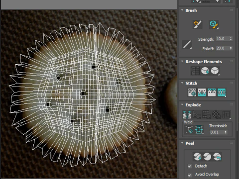 Biscoitos C&iacute;rculos Modelo 3D