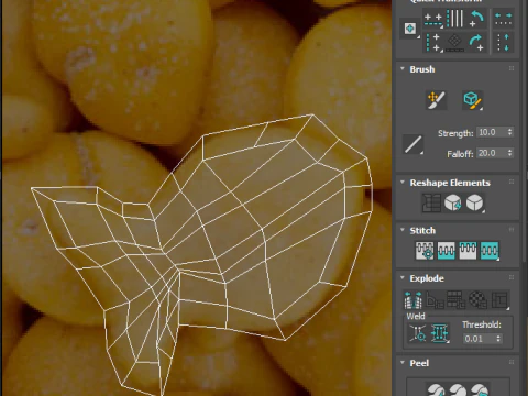 Fish Cracker 3D Model